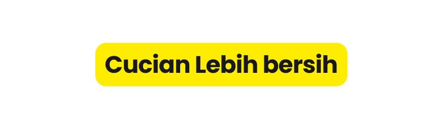 Cucian Lebih bersih